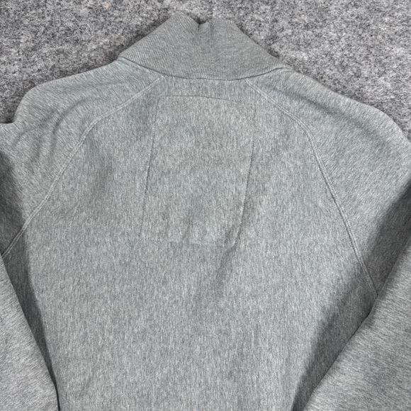 Abercrombie & Fitch Men's Y2K Light Gray High Neck Zip Up Jacket Size XL - Picture 9 of 16